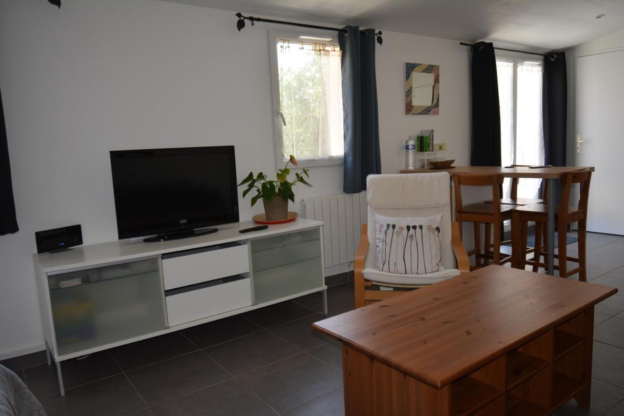 Grand Studio Independant Avec Jardin Goussainville  Exterior foto